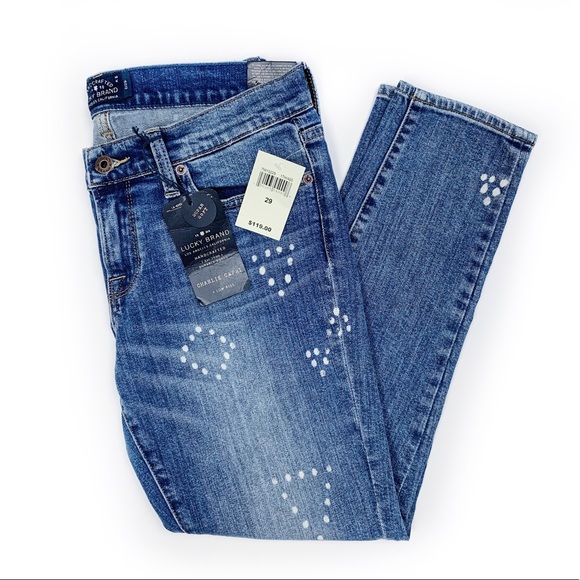 Lucky Brand Denim - NWT Lucky Brand Cropped Charlie Capri Jeans